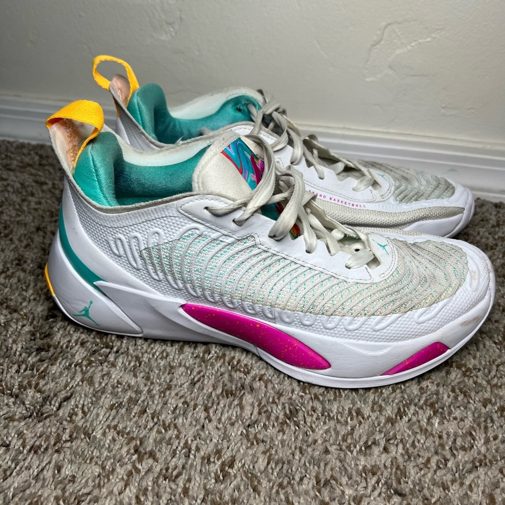 2022 Nike Air Jordan Luka Doncic 1 Imaginarium Dynamic Turquoise size 8 noinsole